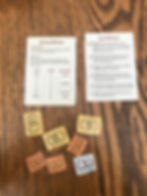 You definitely want to keep that scoring reference card handy while you're playing. It's easy to forget if you need to win or lose a trick!