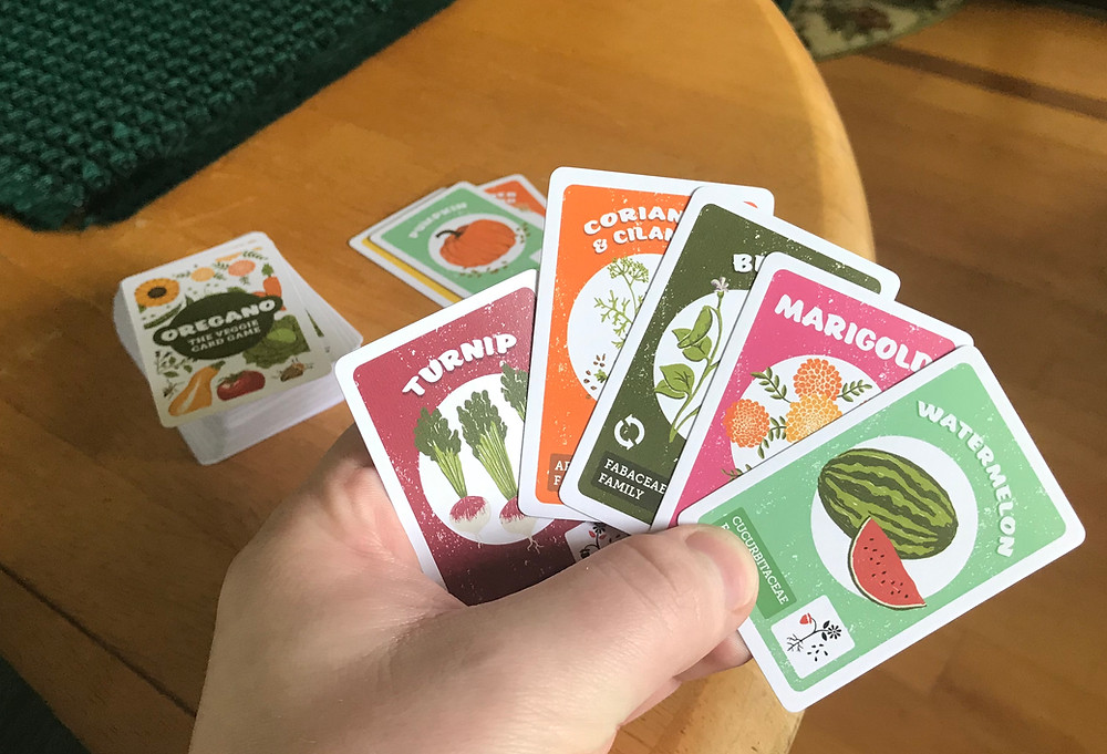 A game of Oregano in progress.