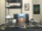 I don't normally use this sort of angle when I'm photographing games, so you get to see some stuff in my game room! Special appearance by my Magic: The Gathering collection in the background!