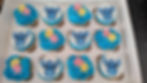 Stitch-Themed Cupcakes