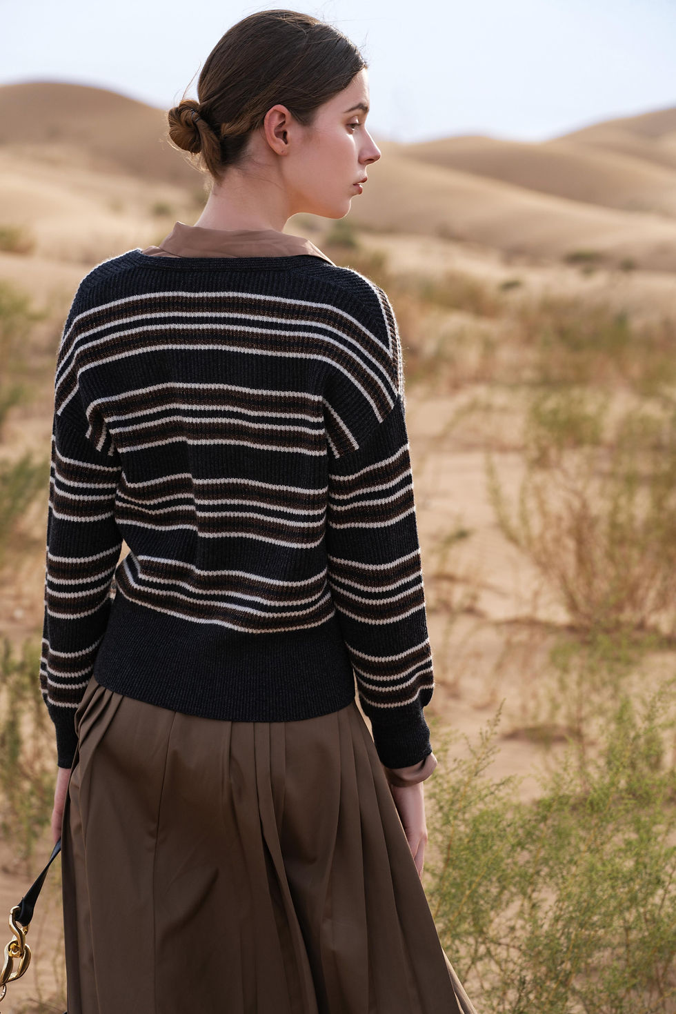 Thumbnail: Itzel Striped Cardigan