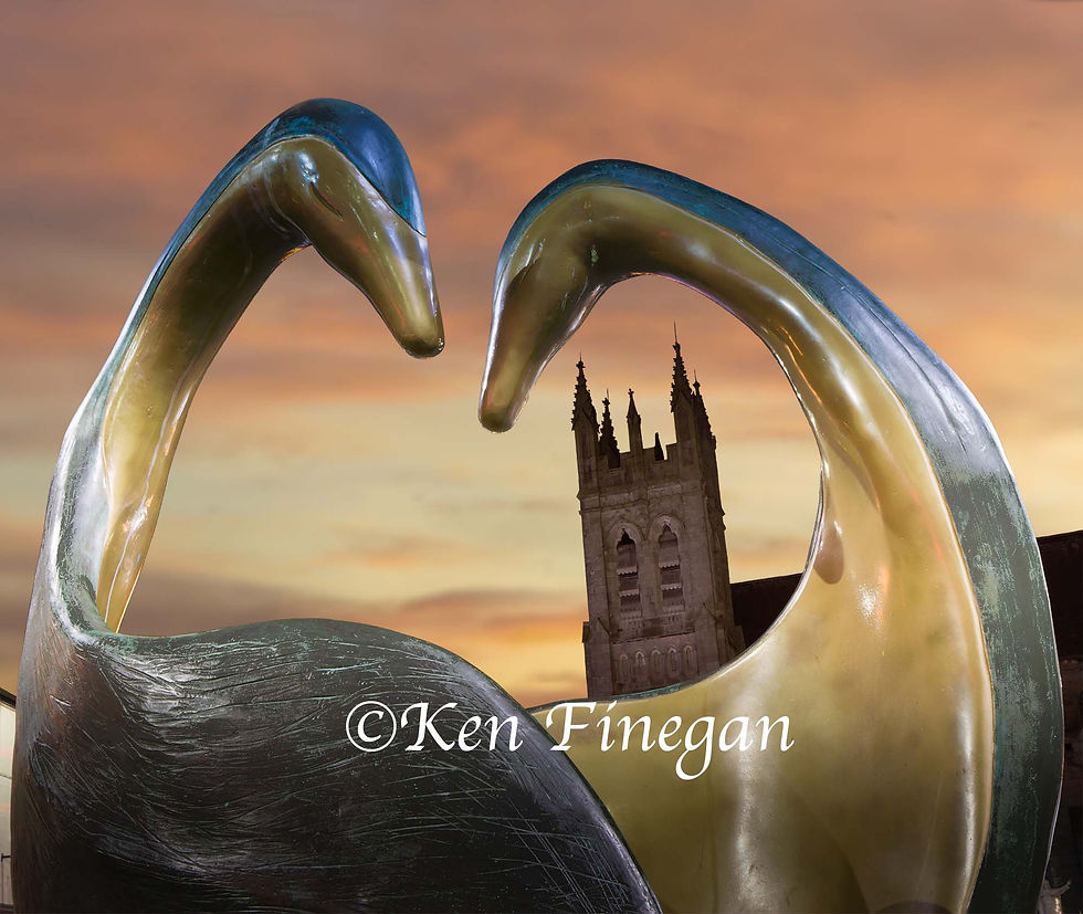 Heart Space sculpture, Dundalk, County Louth