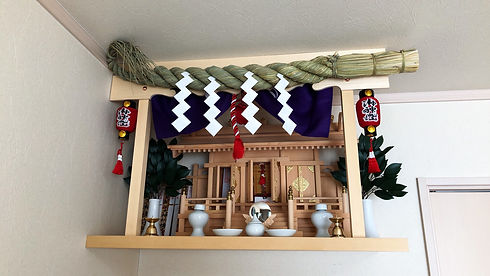 宮正川端東村山店鳥居神棚