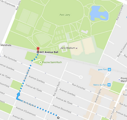 Entrance Parc Jarry