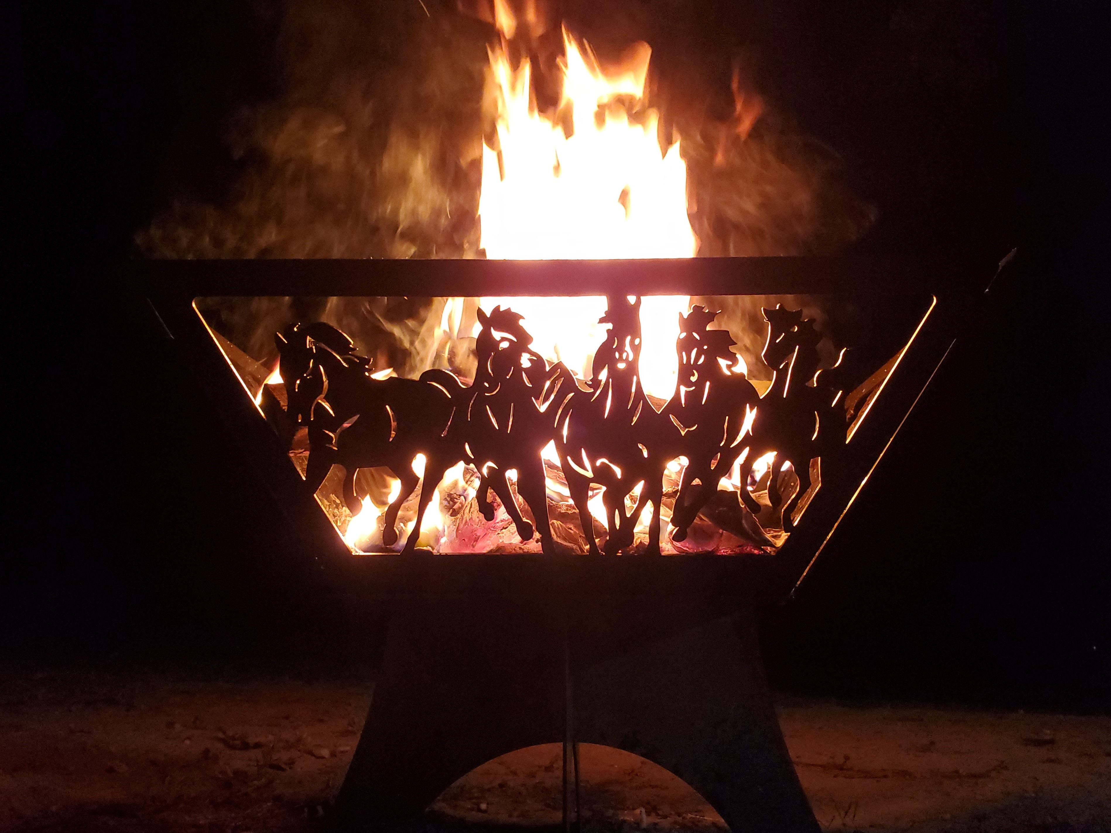 Horse Fire Pit