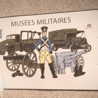 Illustration pour le pôle muséal de l'école militaire de Bourges
