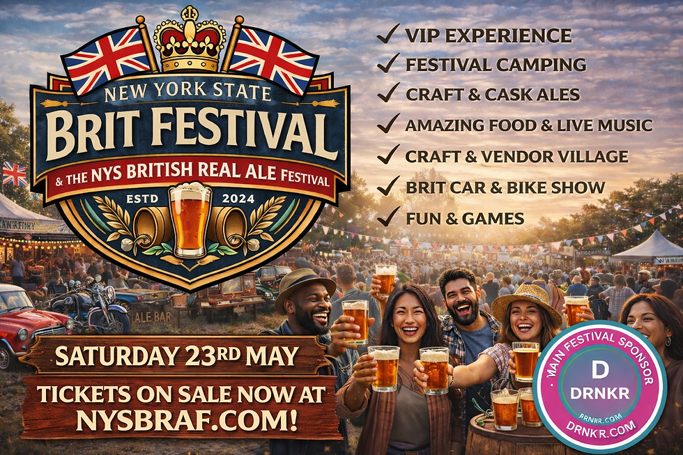 2026 New York State Brit Festival (ft. The NYS British Real Ale Festival)
