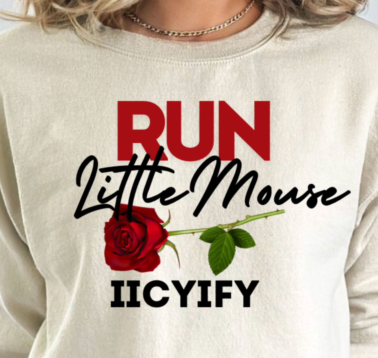 LICENSED Run Little Mouse H.D. Carlton