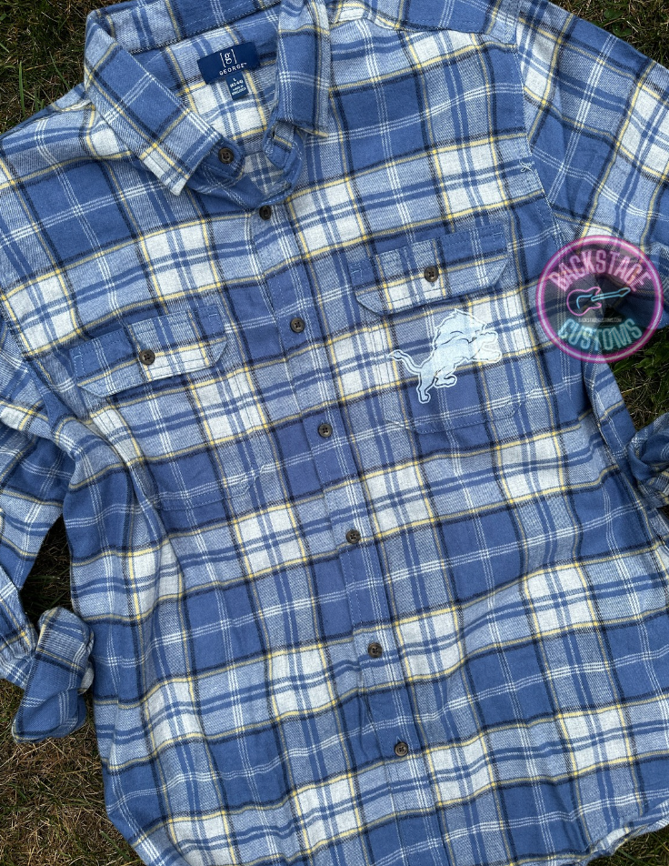 Thumbnail: Detroit Lions Shimmer Flannel