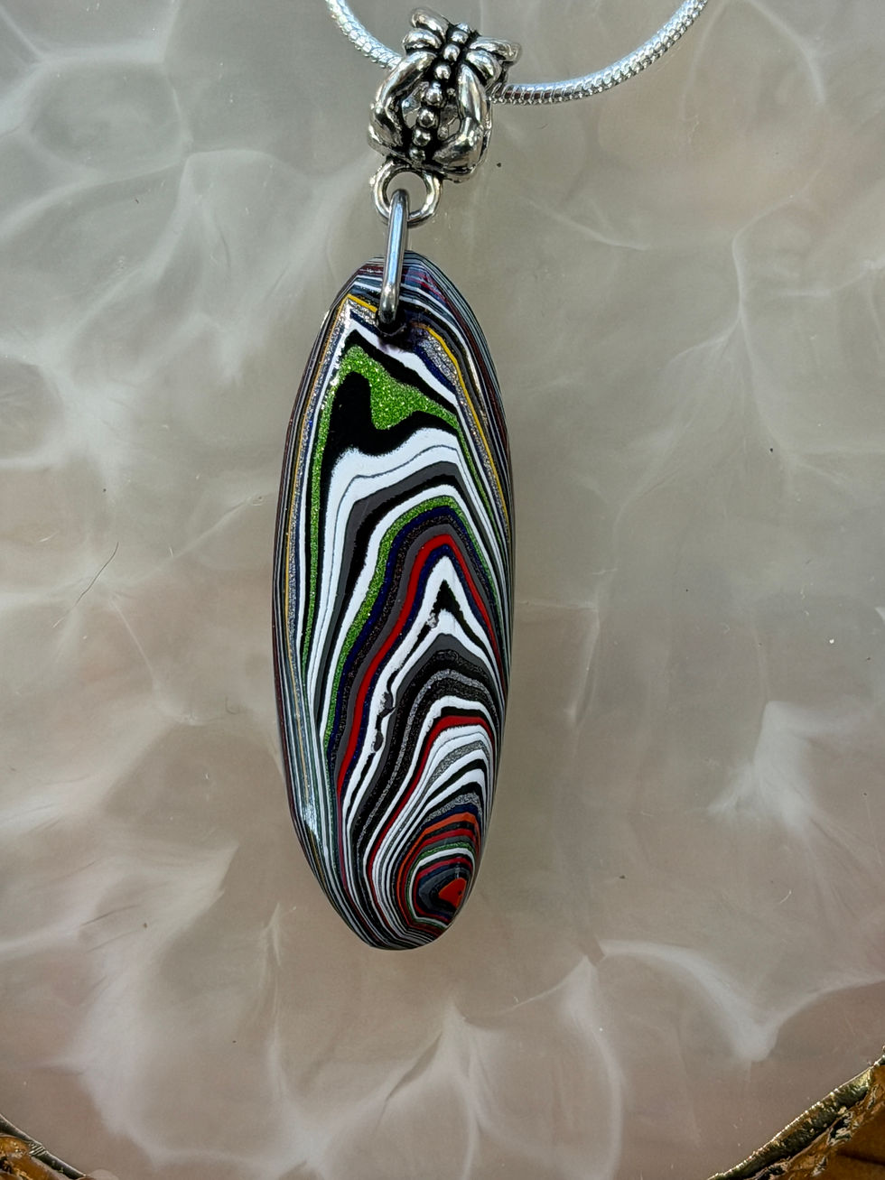 Thumbnail: Fordite Necklace