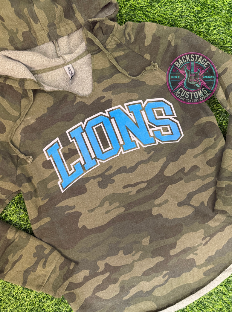 Thumbnail: Lions Camo Hoodie