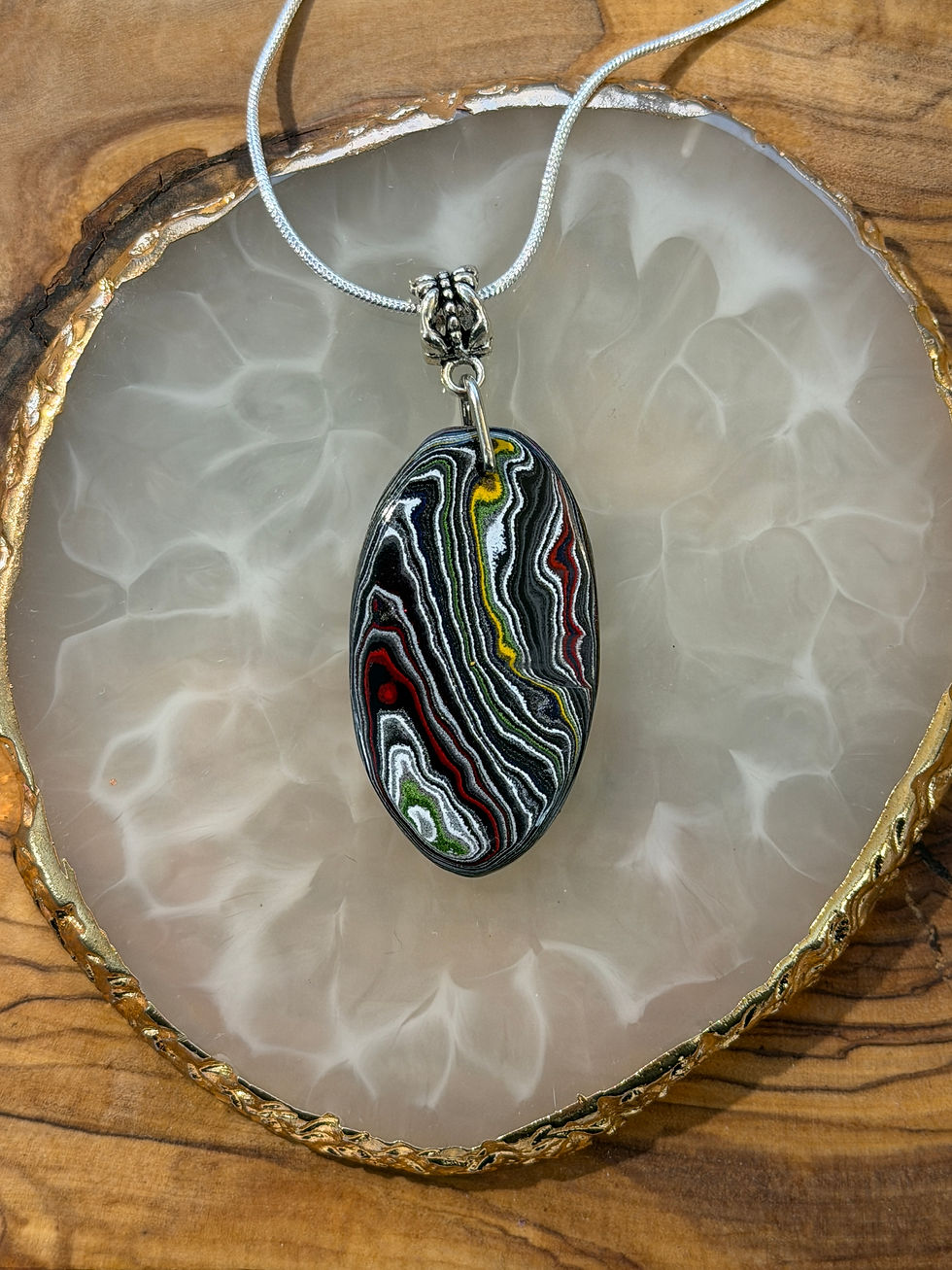 Thumbnail: Fordite Necklace