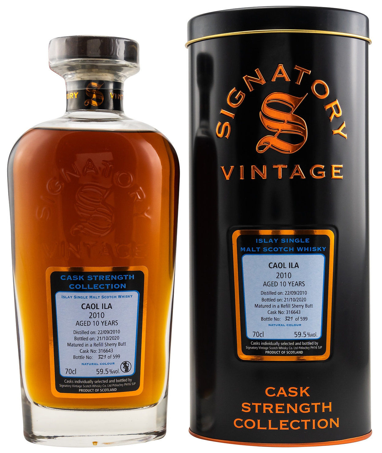 Glengoyne 21 Jahre Sherryfässer, limitierte Auflage 2018, Whisky-Raritäten