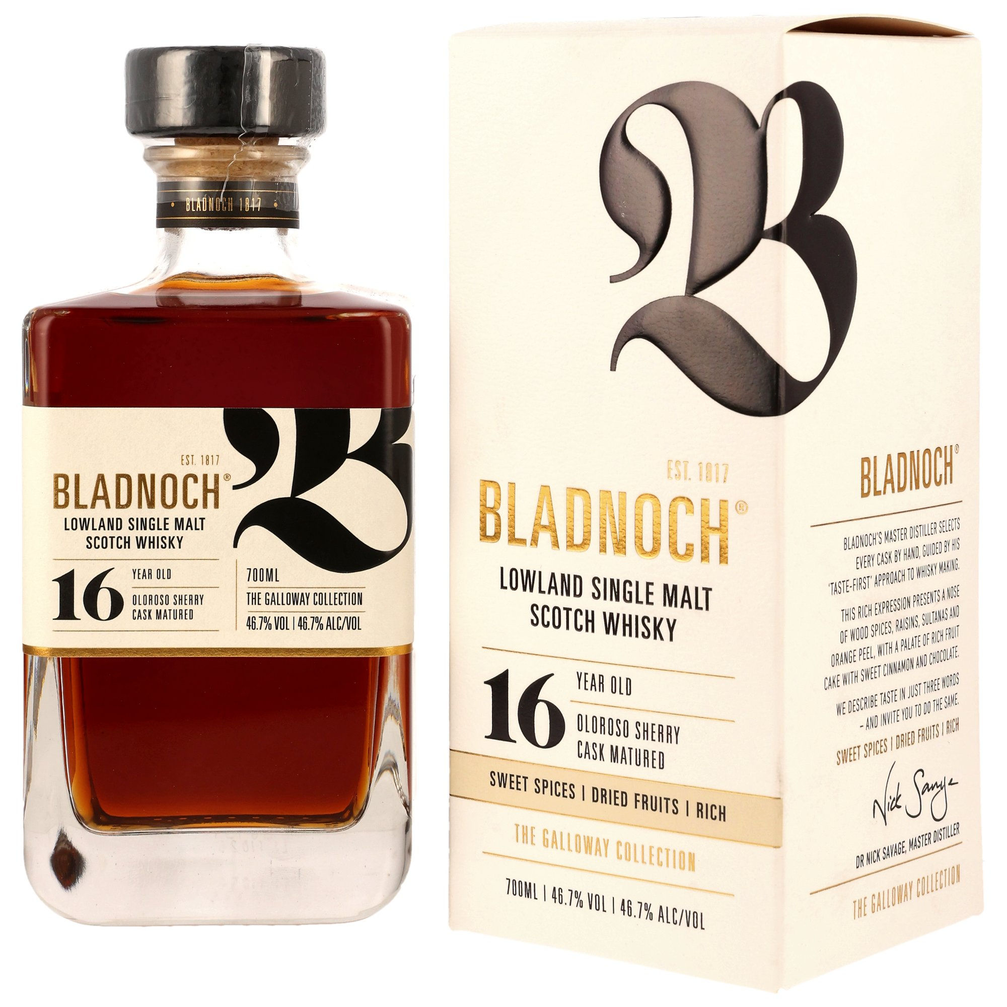 Bladnoch 16 The Galloway Collection Oloroso Sherry 2026