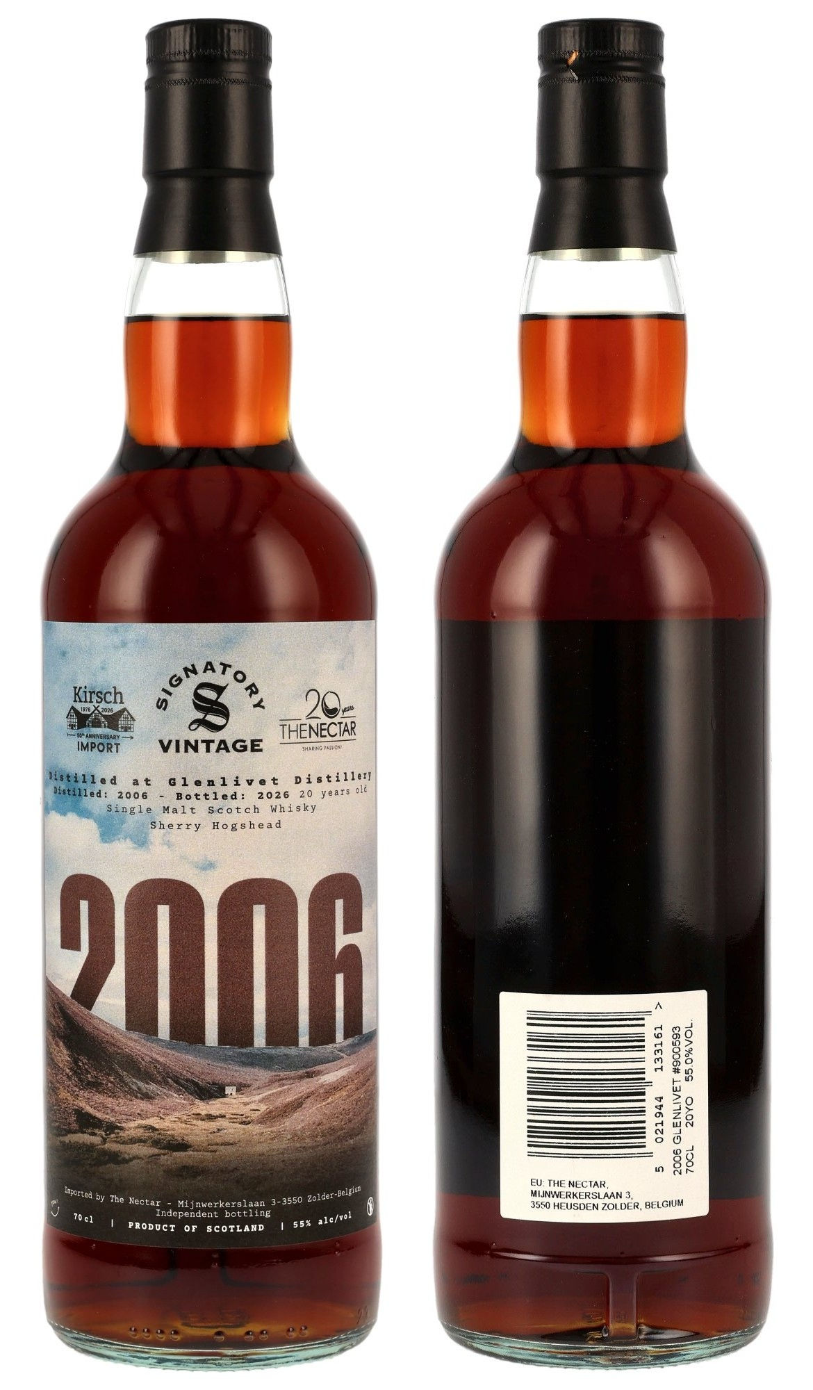 Glenlivet 2006 / 2026 Signatory 20th Annivesary The Nectar Cask 900593