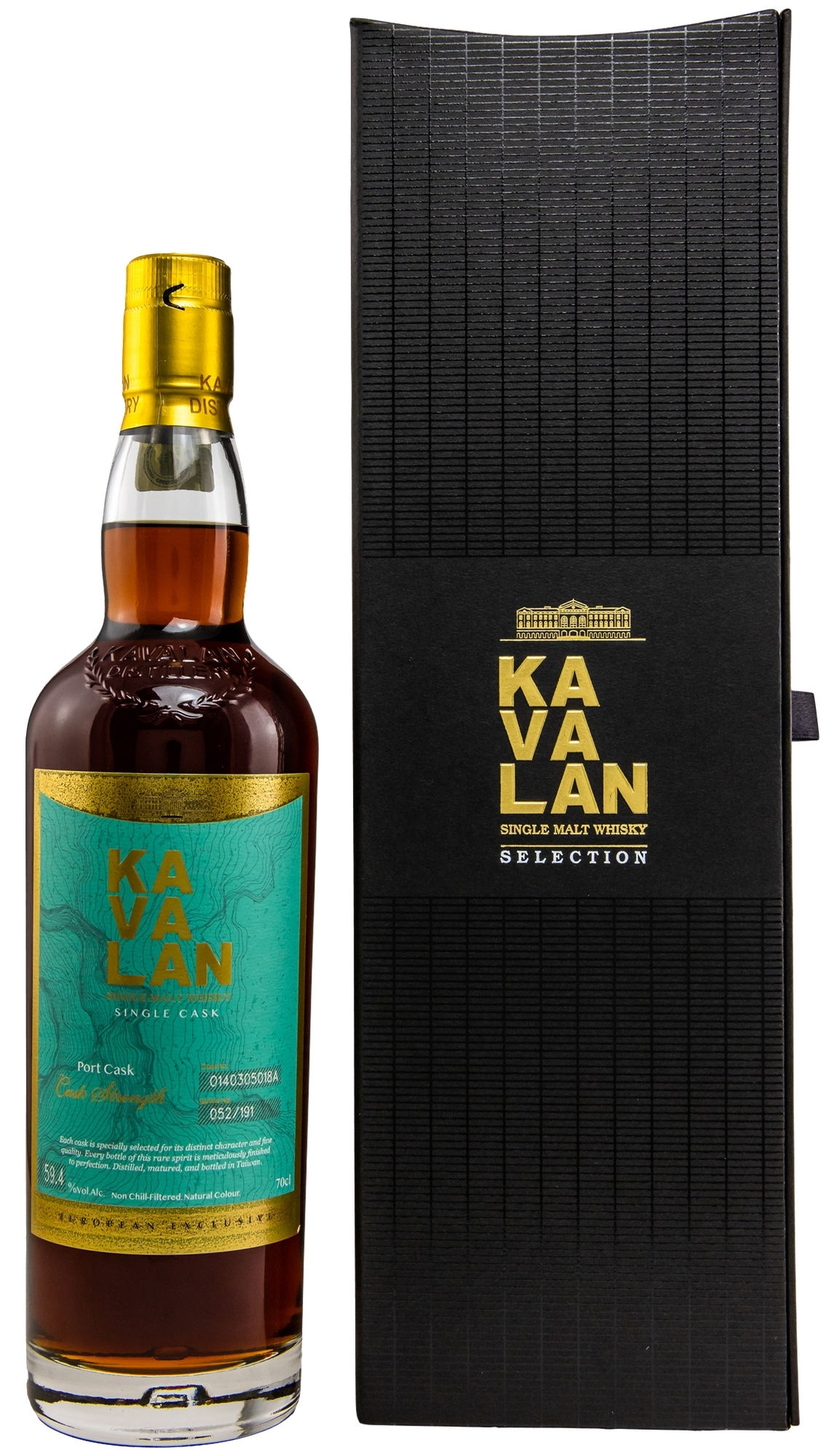 Kavalan Single Malt Whisky Reflection: edle Abfüllung in Geschenkbox