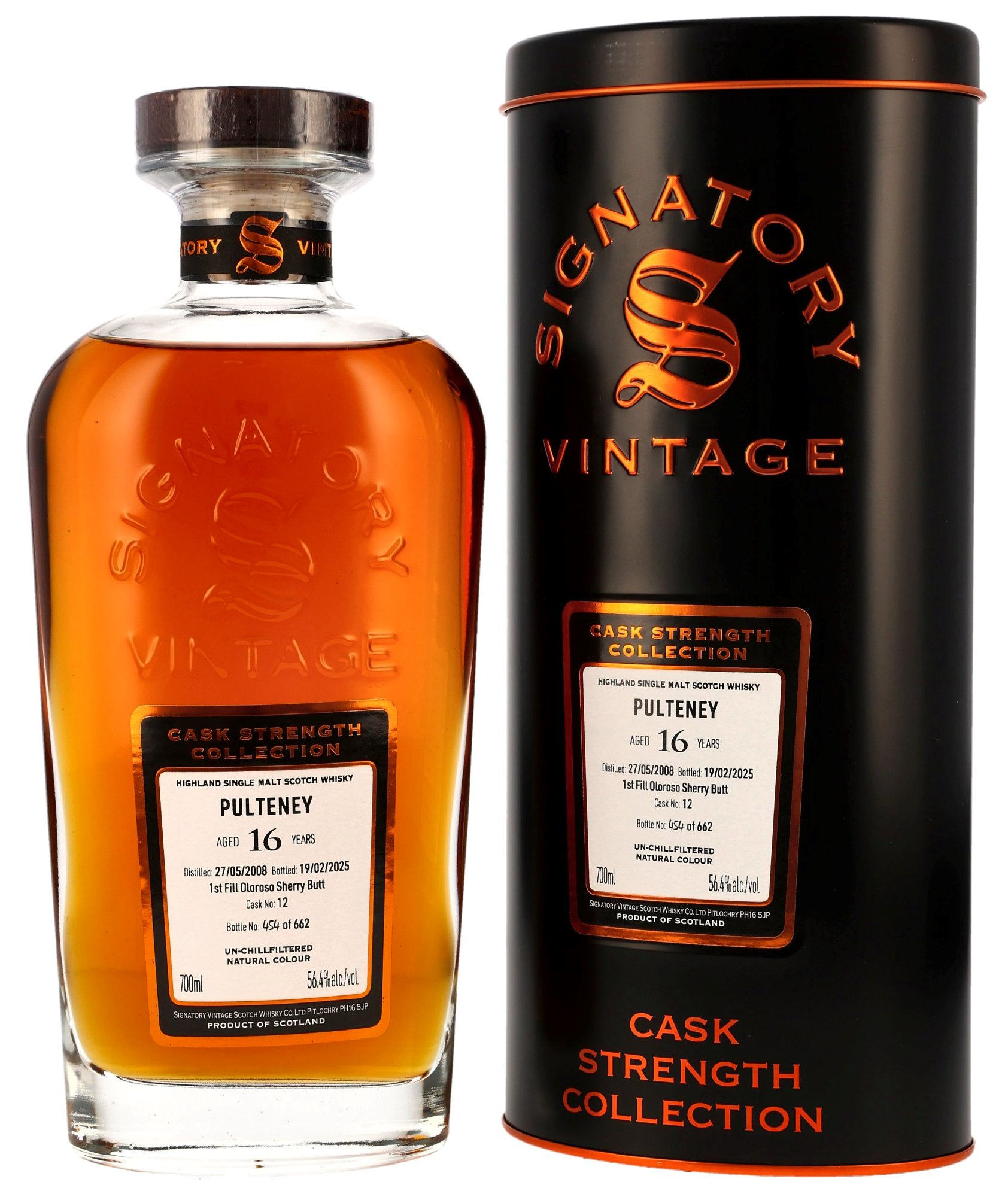 Signatory Vintage 1976:  45 Jahre alter, Cask Strength, Whisky-Raritäten