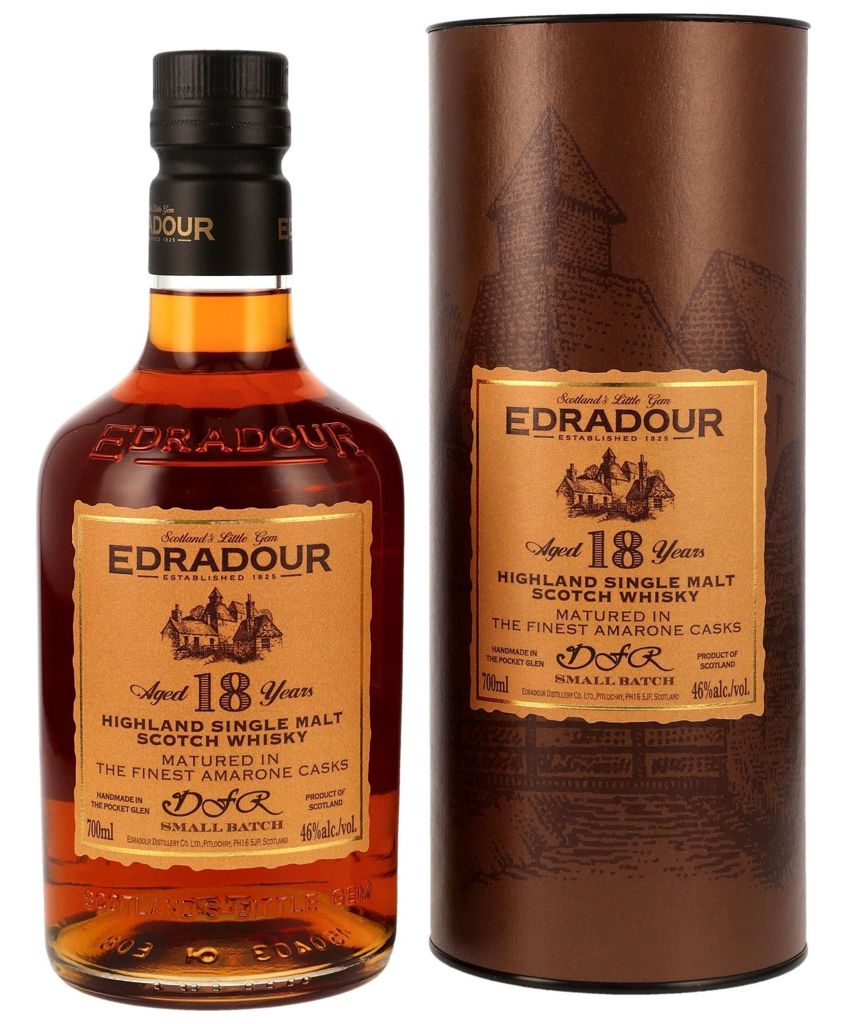 Edradour 2007 Matured in the Finest Amarone Casks 18 Years