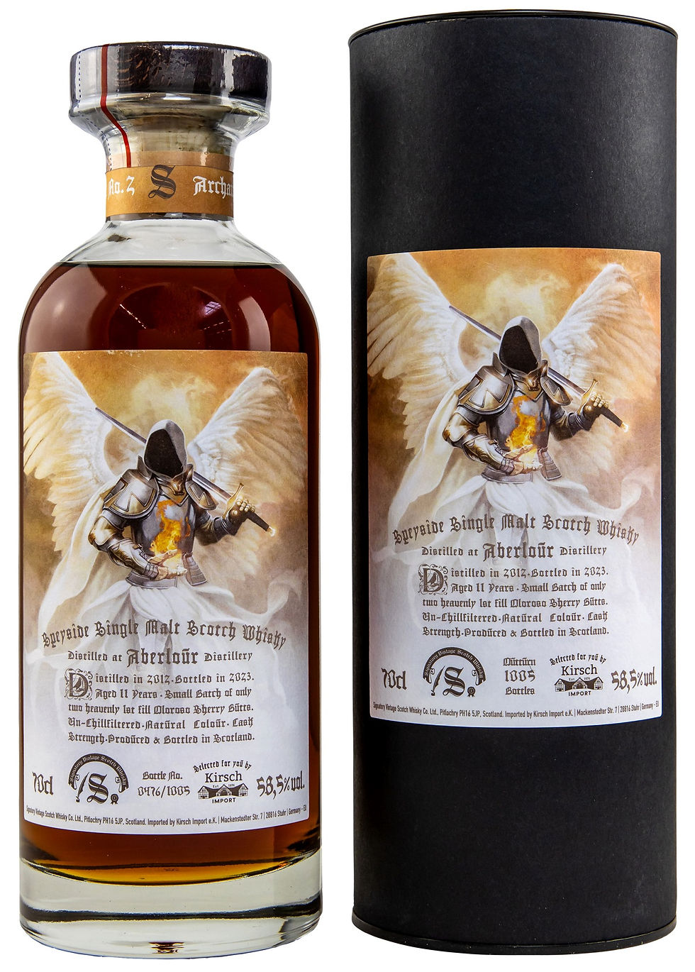 Engel-Motiv, Whisky-Flasche, Raritäten