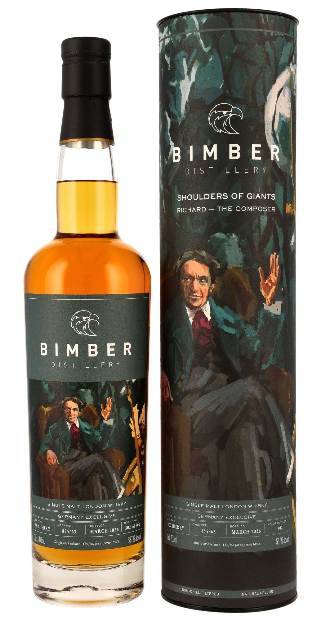 Bimber PX Sherry Single Malt London Germany Edition 2026: Shoulders of Giant