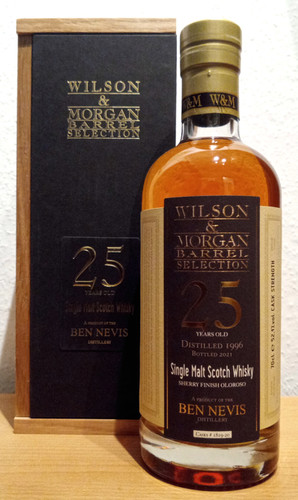 Ben Nevis 1996 Wilson & Morgan 25 Years Oloroso Sherry Finish 1819