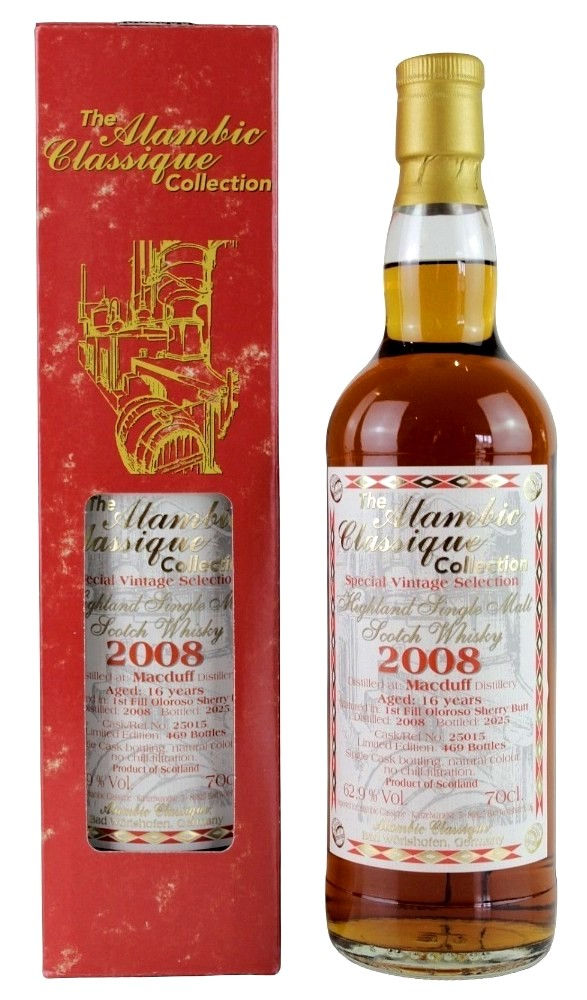 Macduff 2008 Alambic Classique 16 Years 1Fill Oloroso Sherry Butt 25015