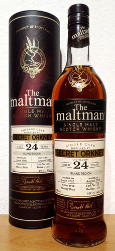 The maltman Secret Orkney 24年 ザ・モルトマン シークレット