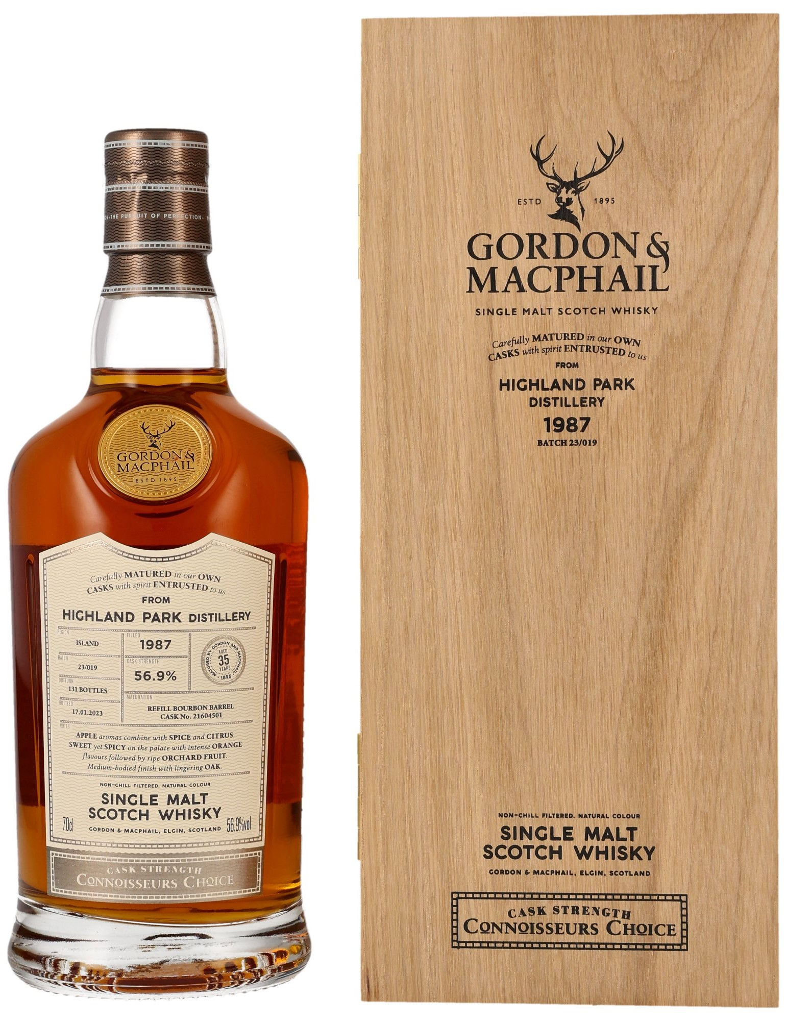 Gordon & MacPhail Whisky 1987: Highland Park Single Malt