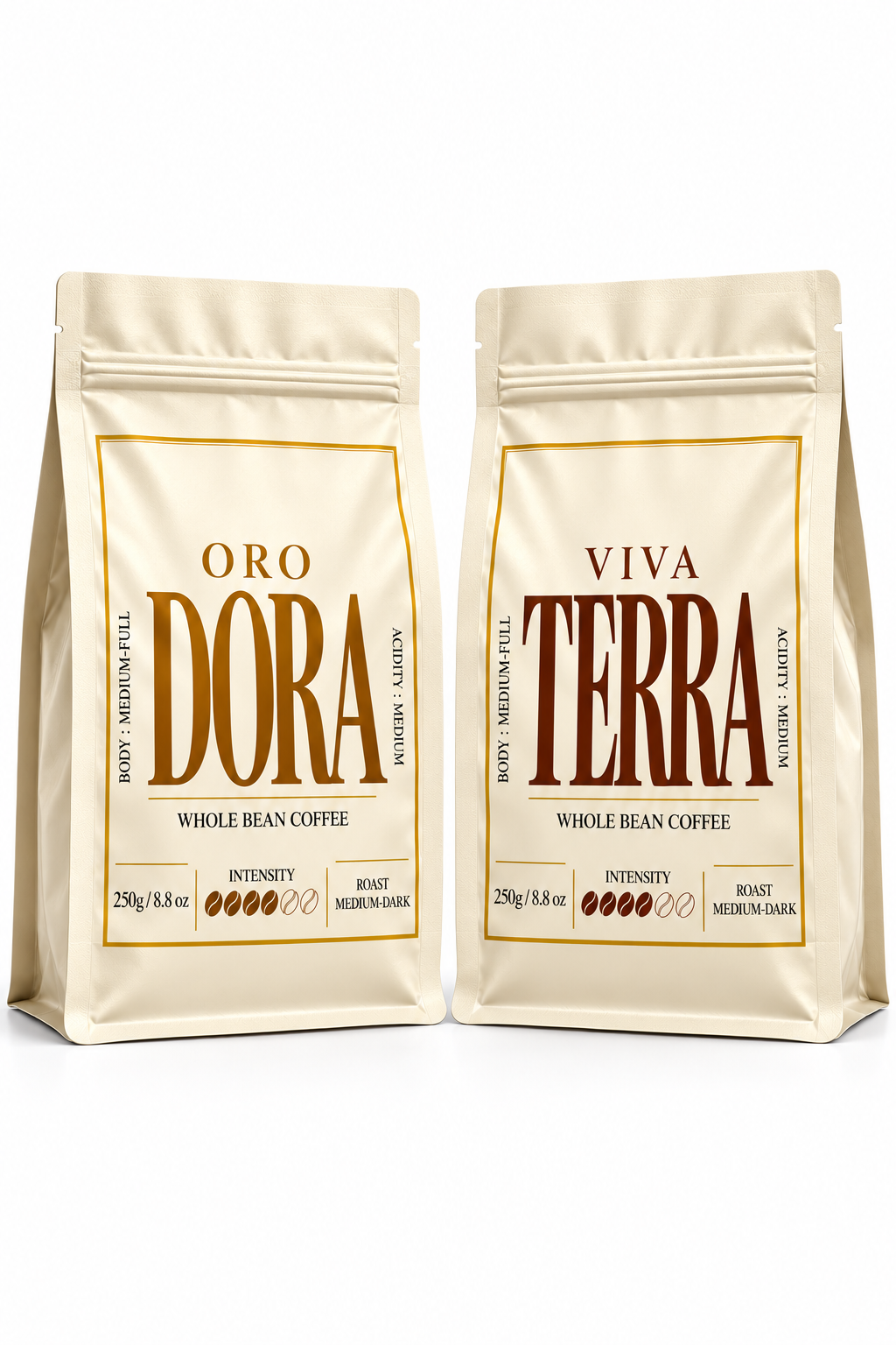 BARVENZO İkili Premium Serisi | 250 g × 2 | Oro Dora + Viva Terra
