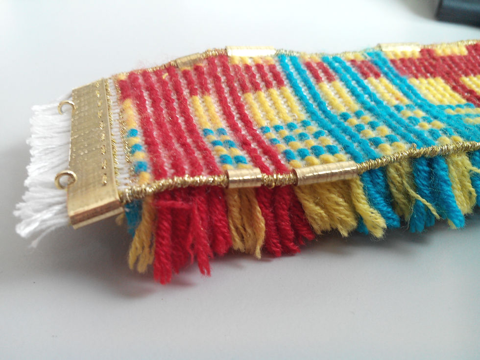 Bracelet "Mes Tissages"