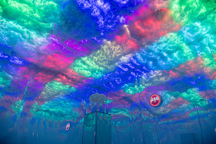 Bacardi Flavour Rooms immersive event