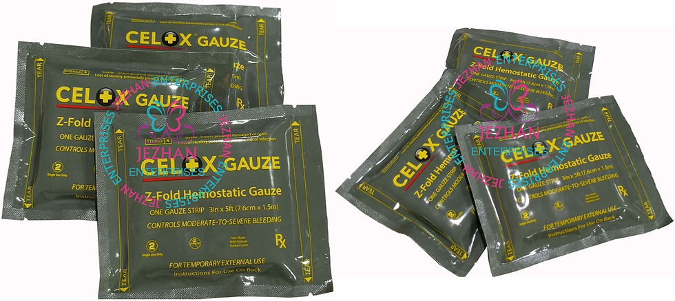 Celox Gauze Z-Fold Hemostatic