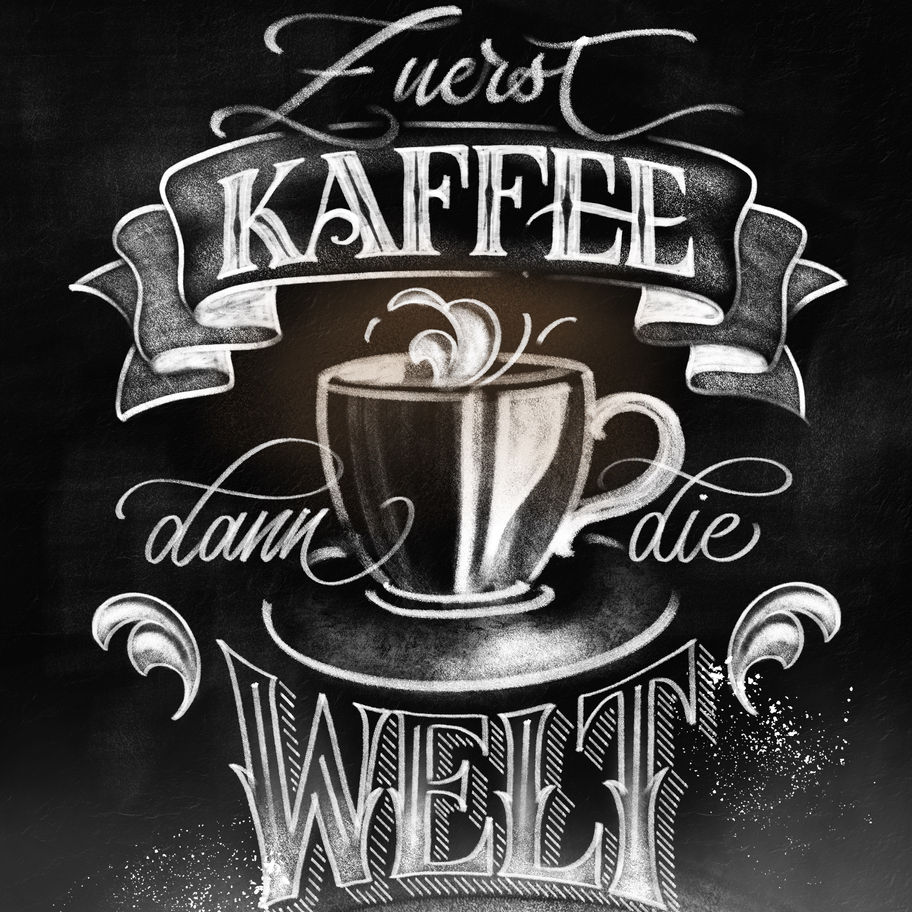 Kreidelettering in Procreate