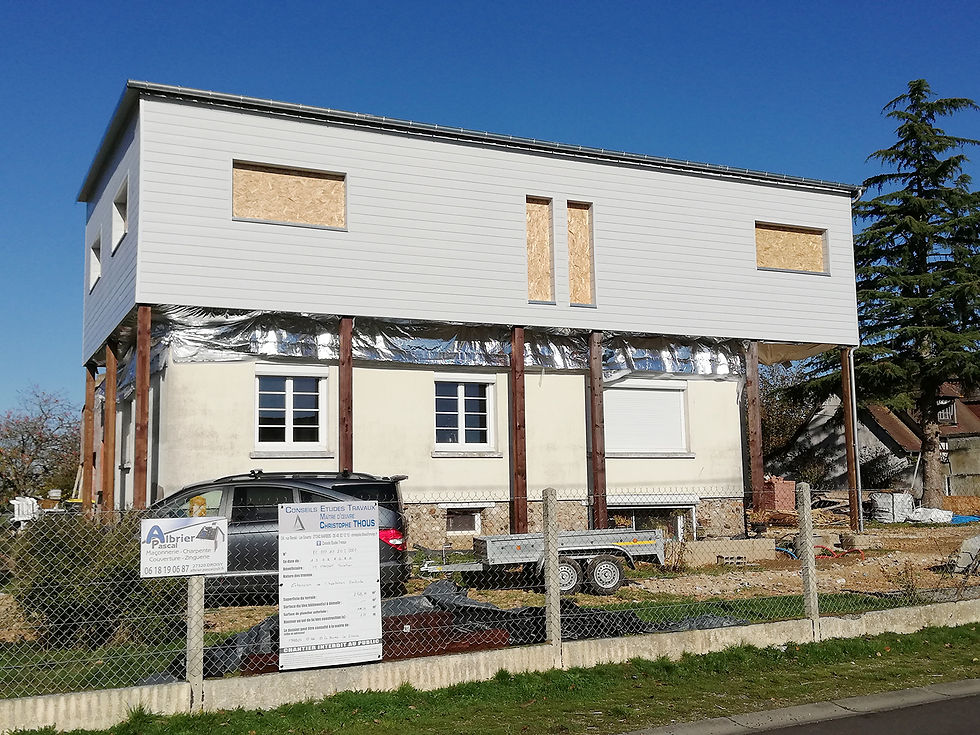 Surélévation de pavillon