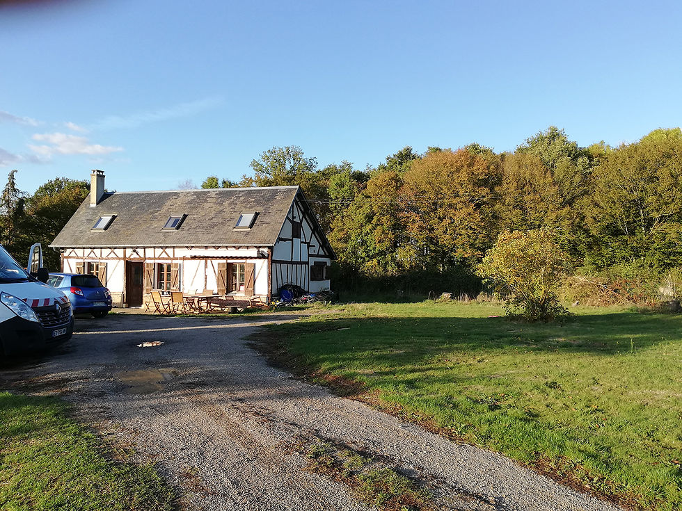 Extension garage avant