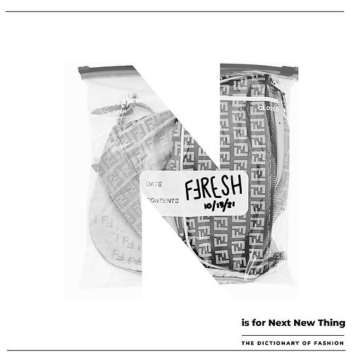 N IS FOR NEXT NEW THING