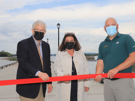 PR: Inauguration of upstream wharf by Parks Canada in Sainte-Anne-de-Bellevue