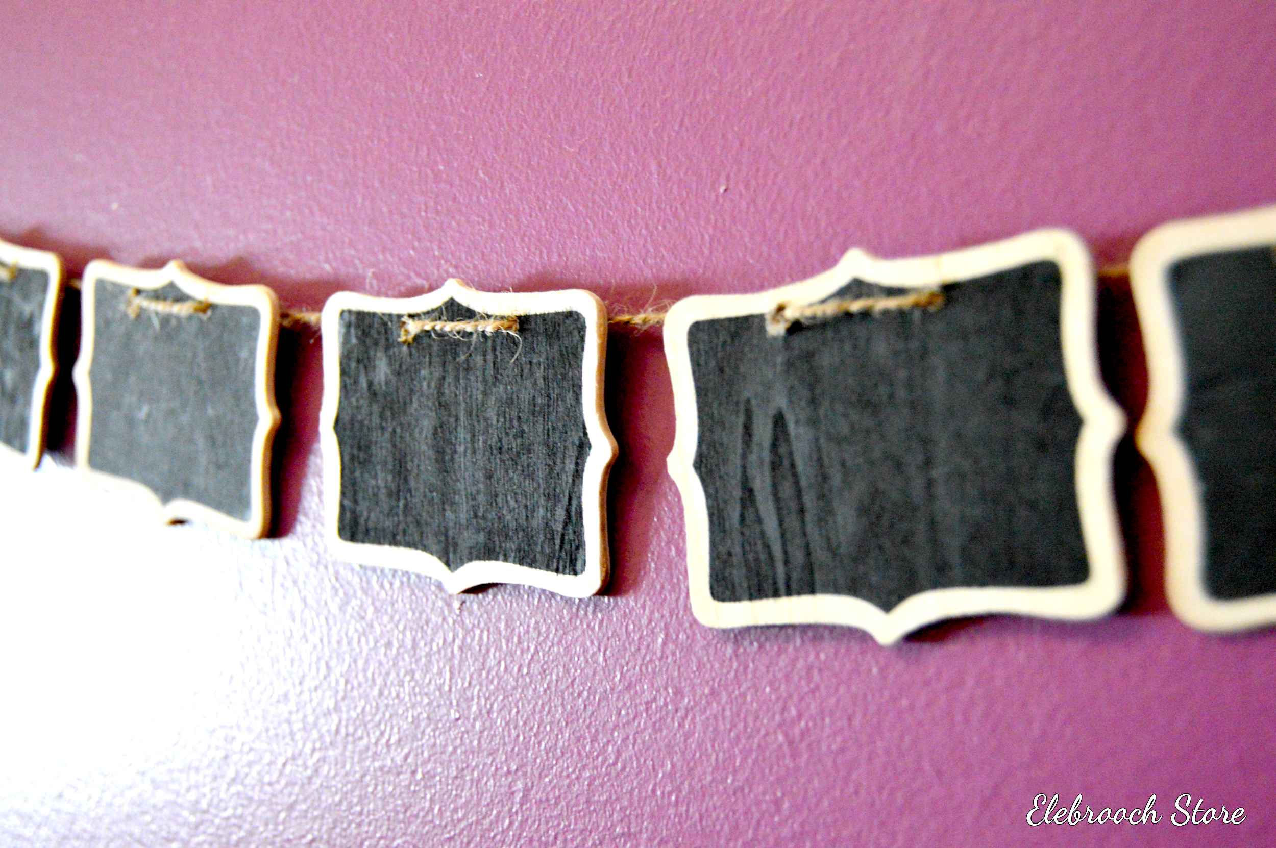 Guirnalda Pizarras Decorativa