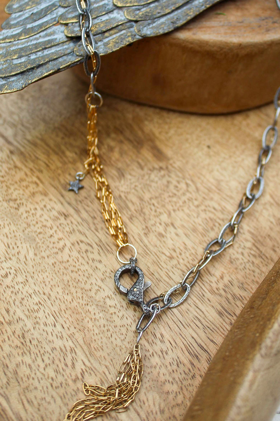 Thumbnail: "Gilded Harmony" Diamond Necklace