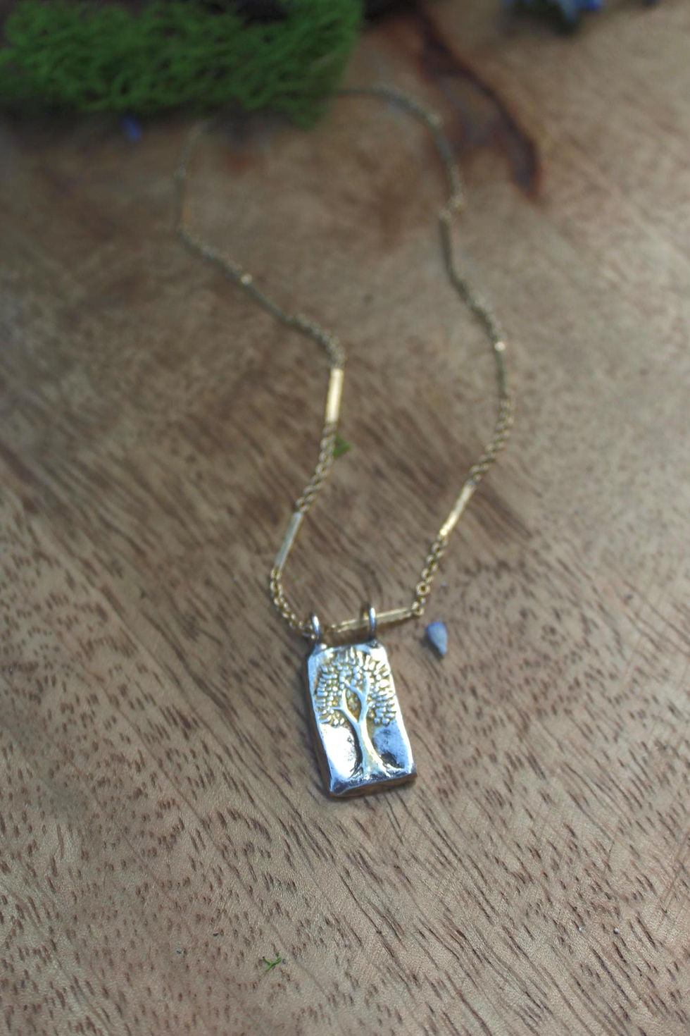 Thumbnail: "Roots of Light" – Tree of Life Artisan Necklace