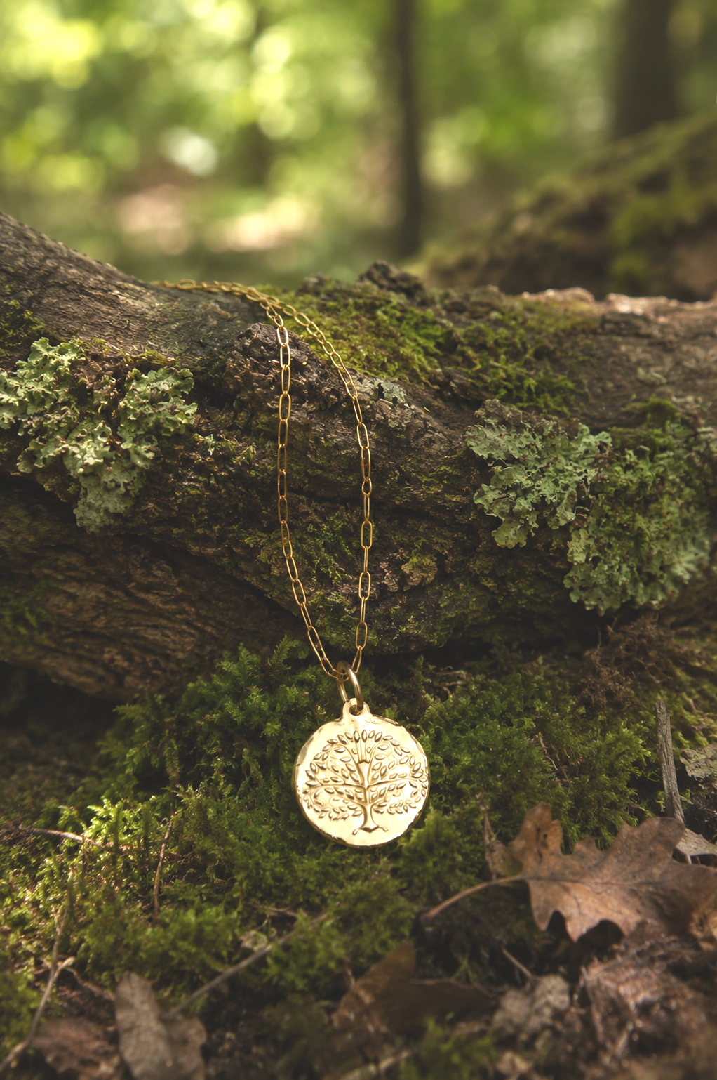 Classic Tree of Life Necklace — Now in Glowing Gold
