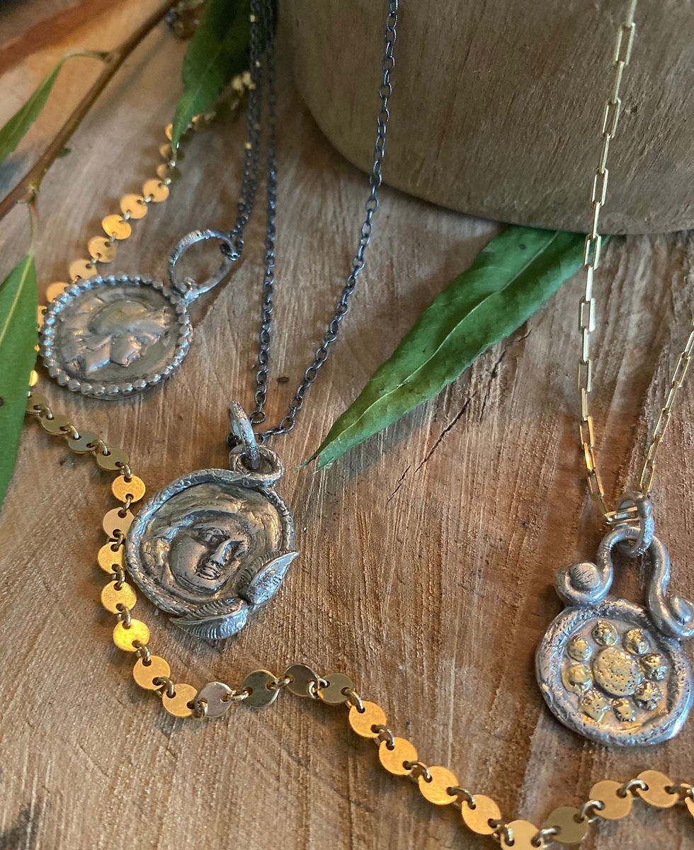 Thumbnail: 14kt Gold Filled Layering Chain, Gold Disc Chain