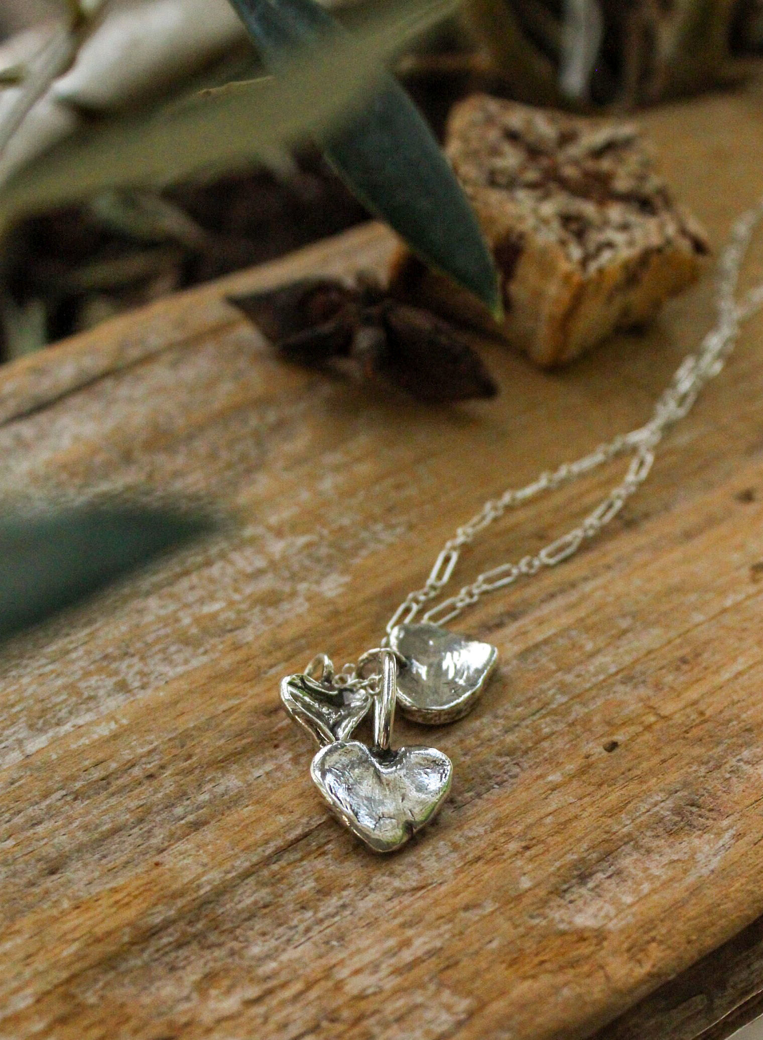 "Jumbles of Love" Heart Necklace