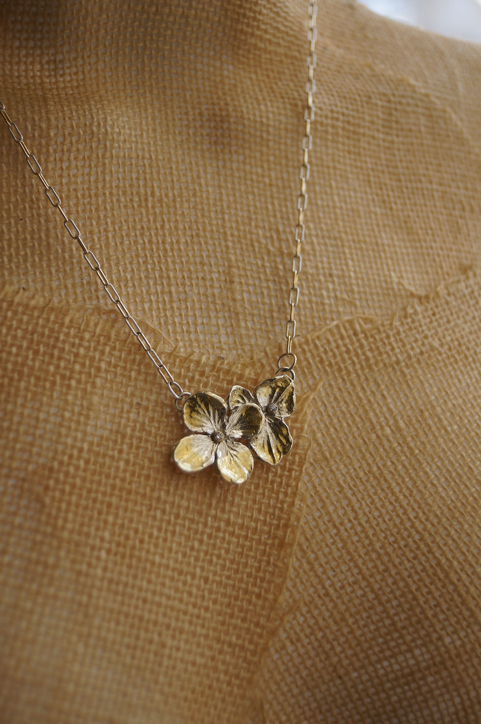 Thumbnail: Hydrangea Harmony Diamond Necklace