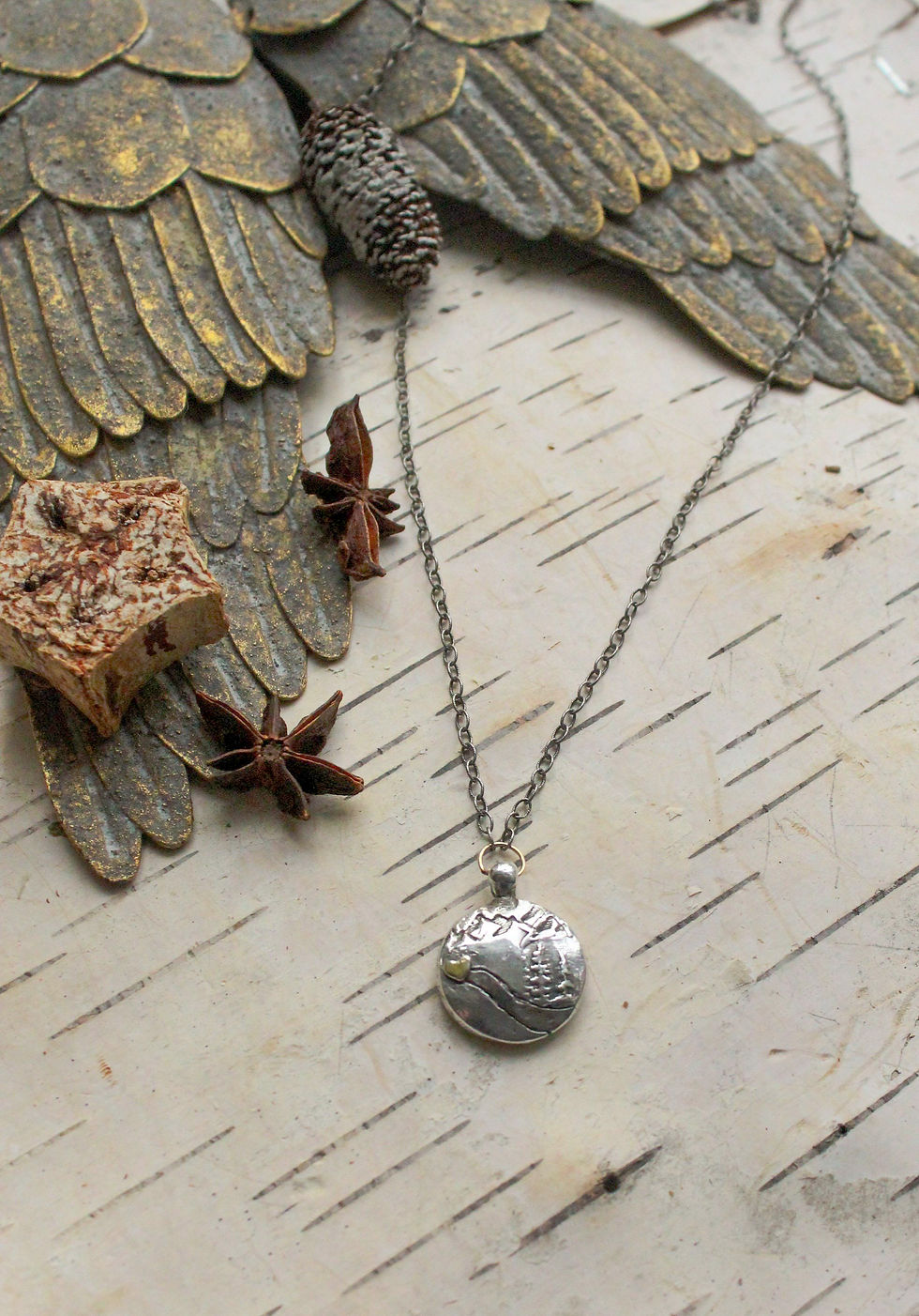 Thumbnail: "Follow Your Heart" Artisan Necklace