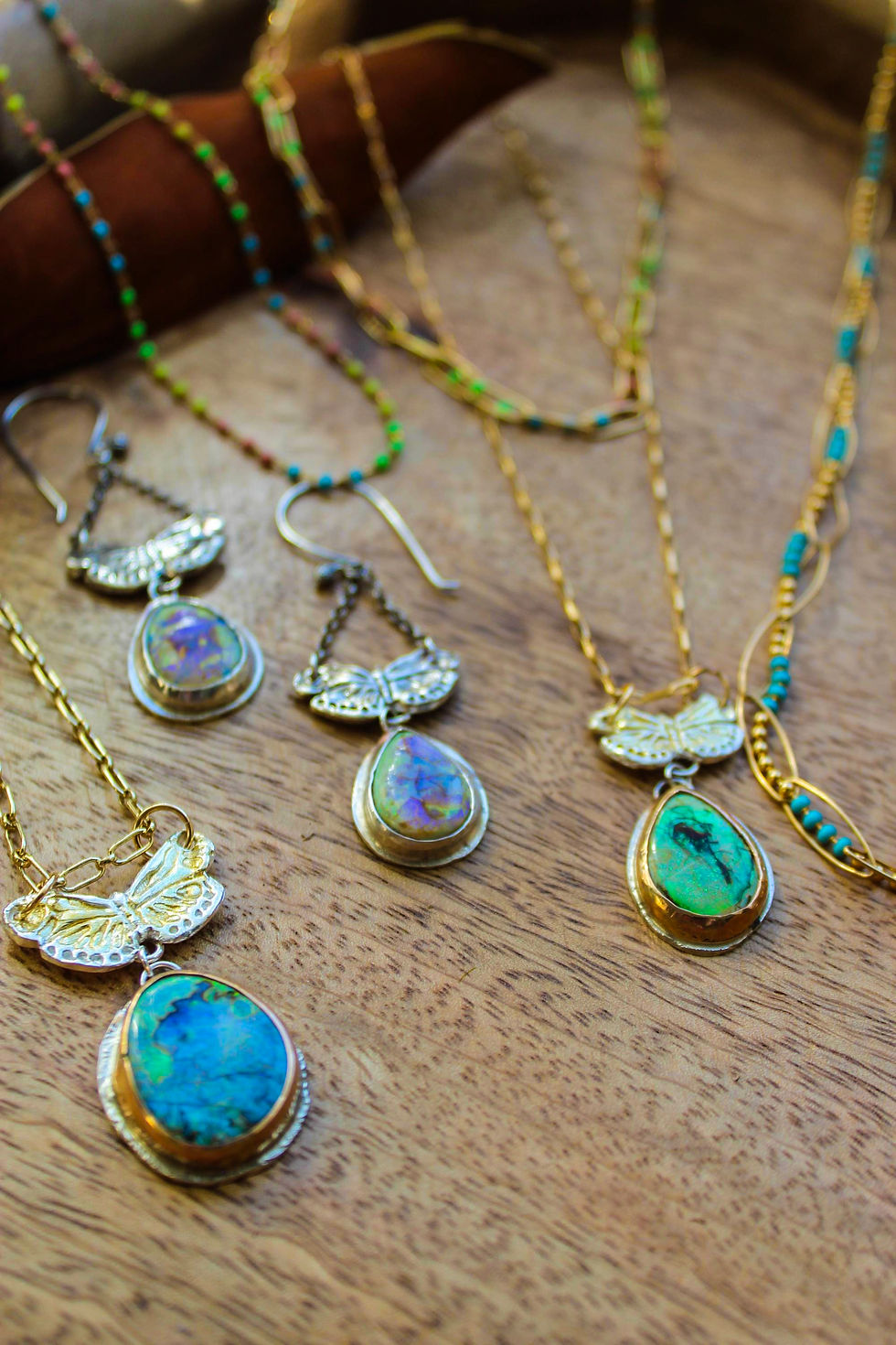 Thumbnail: YOUR CHOICE OF Monarch Opal Necklace