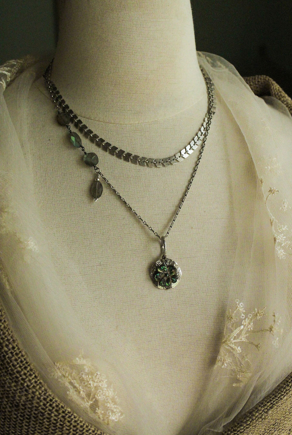 Thumbnail: "Moving Forward" Sterling Arrows Necklace