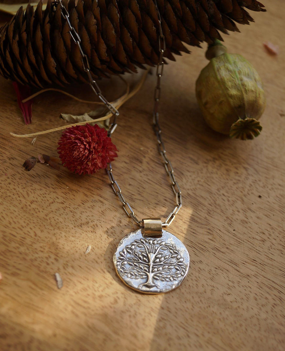 Thumbnail: "Rooted Grace" Tree of Life Necklace