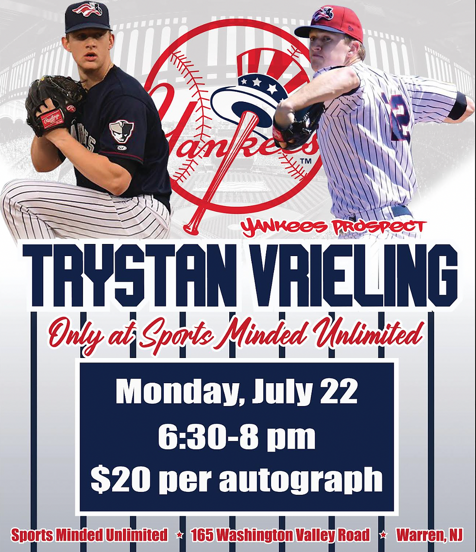 Trystan Vrieling Autograph Signing!