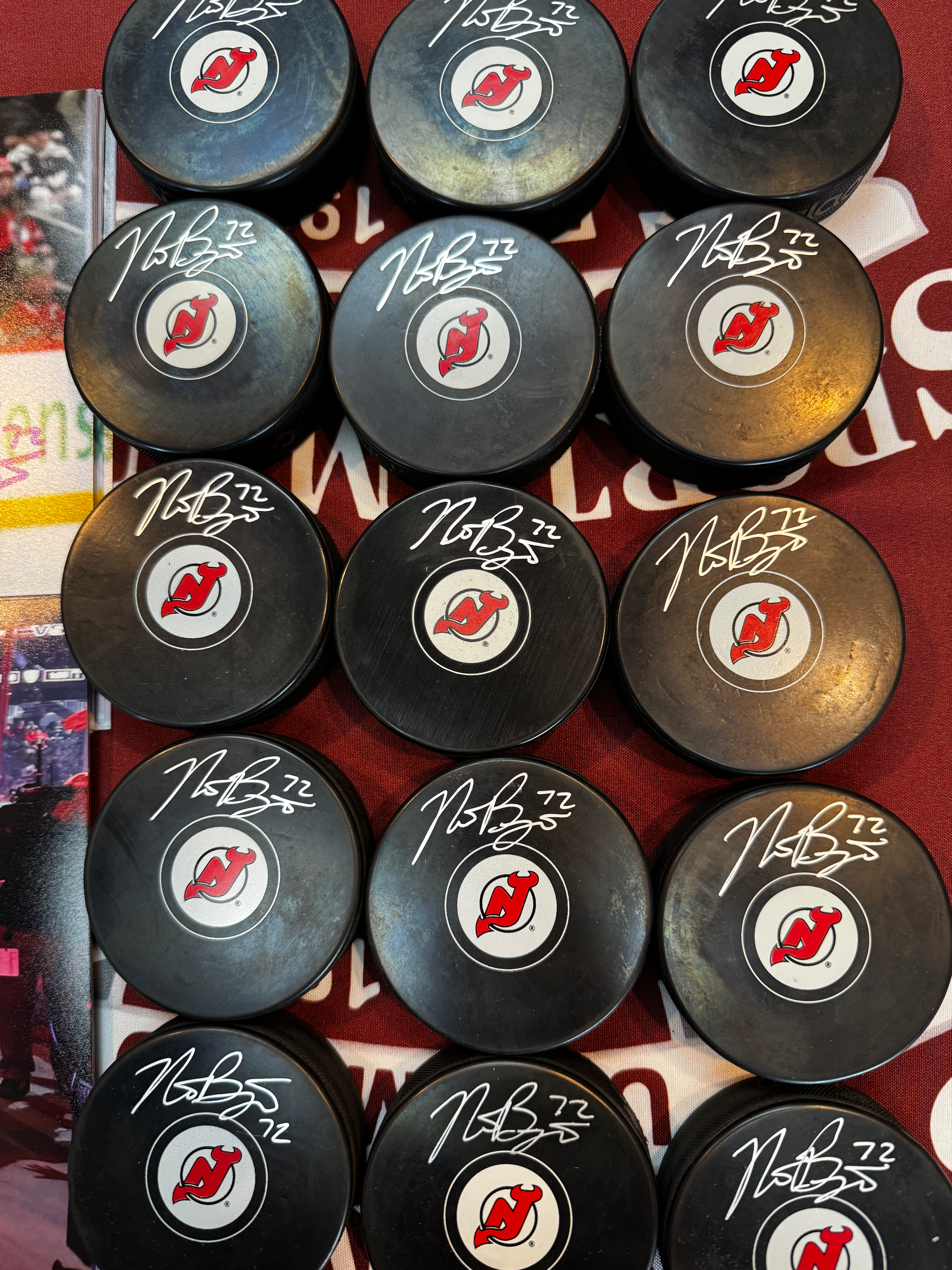 Nick Bjugstad Puck